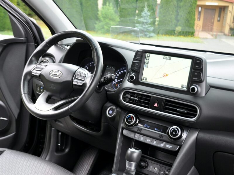 Hyundai Kona 1.6T(177KM)*4WD*Radar*Ful Led*Automat*Kamera*Skóry*KeylessGo*Alu17"ASO I (2017-2023)