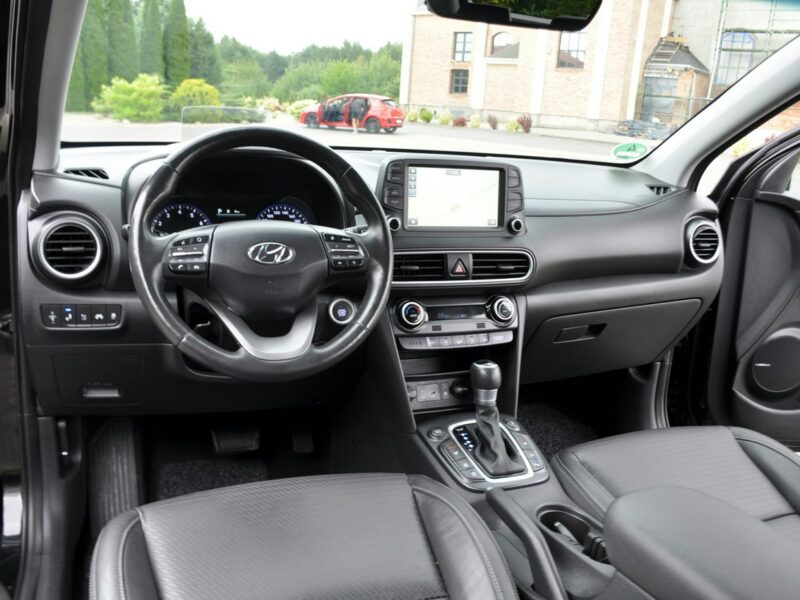 Hyundai Kona 1.6T(177KM)*4WD*Radar*Ful Led*Automat*Kamera*Skóry*KeylessGo*Alu17"ASO I (2017-2023)