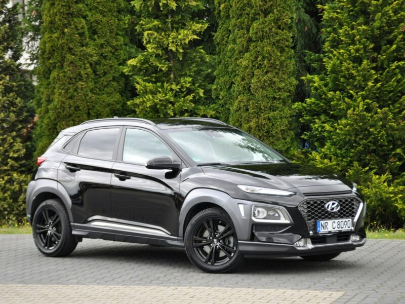 Hyundai Kona 1.6T(177KM)*4WD*Radar*Ful Led*Automat*Kamera*Skóry*KeylessGo*Alu17"ASO I (2017-2023)