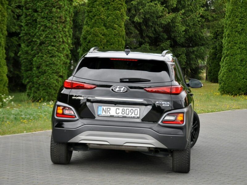 Hyundai Kona 1.6T(177KM)*4WD*Radar*Ful Led*Automat*Kamera*Skóry*KeylessGo*Alu17"ASO I (2017-2023)