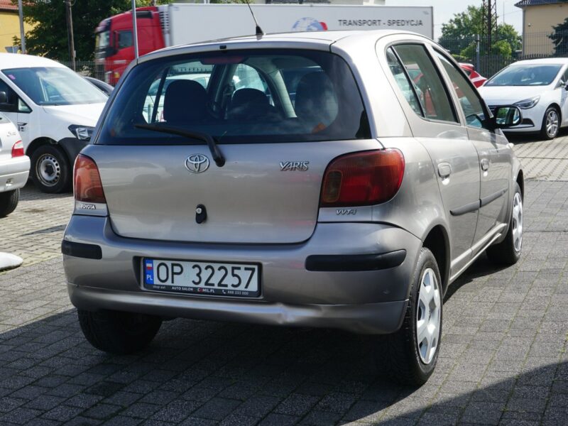 Toyota Yaris automat, polski salon, pierwszy właściciel, bardzo ekonomiczny, I (1999-2005)