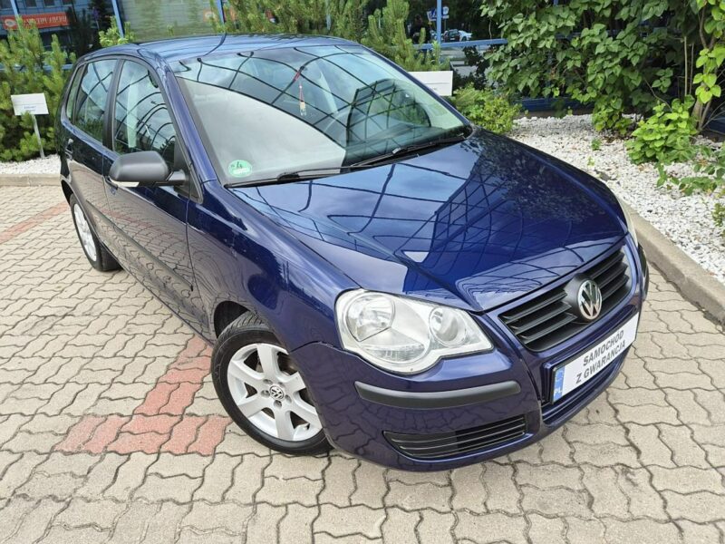 Volkswagen Polo LIFT 1.2 benzyna * 5 DRZWI * serwisowany * zadbany * warszawa IV FL (2005-2009)