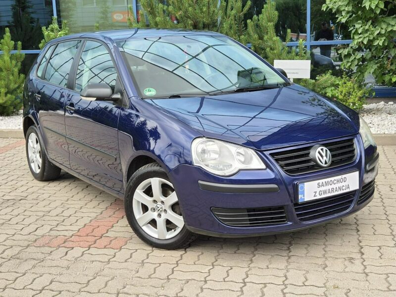 Volkswagen Polo LIFT 1.2 benzyna * 5 DRZWI * serwisowany * zadbany * warszawa IV FL (2005-2009)