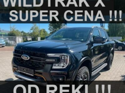 Ford Ranger Wildtrak X 205KM 4x4 Roletaelektr. Kamera 360 Pakiet Wildtrak X Odręki VI (2022-)