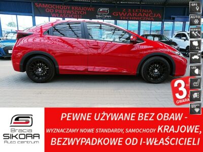 Honda Civic 1,8 16V Led+NAVI+Kamera+Podgrzew fotele BEZWYPADKOWY GWARANCJA Krajowy IX (2011-)