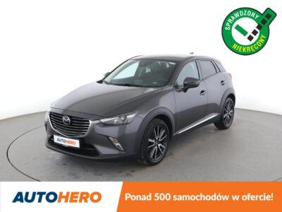 Mazda CX-3 GRATIS! Pakiet Serwisowy o wartości 700 zł!