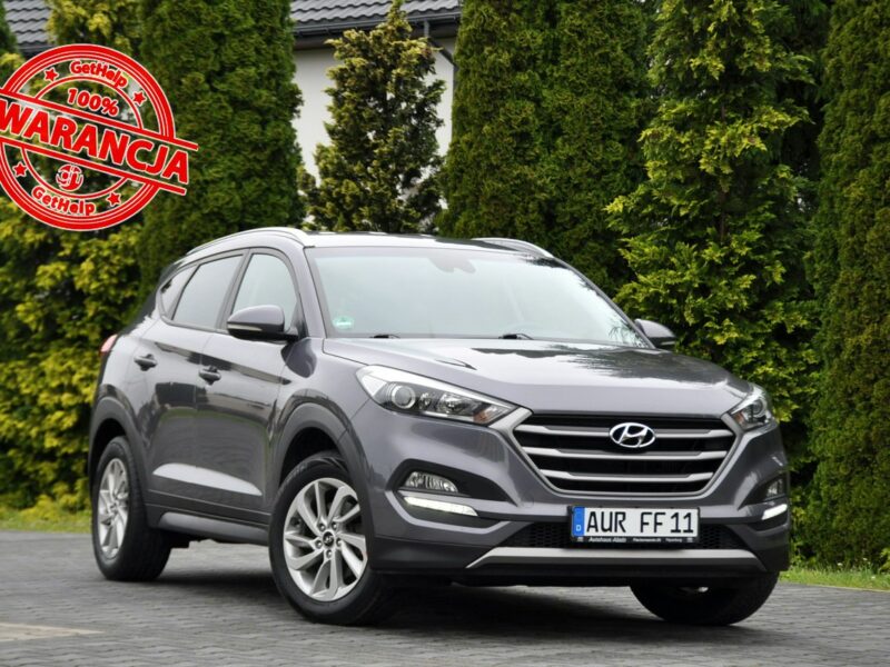 Hyundai Tucson 2.0CRDi(136KM)*4WD*Led*Navi*Kamera*Grzana Kierowni*Welur*Reling*Alu17" III (2015-2020)