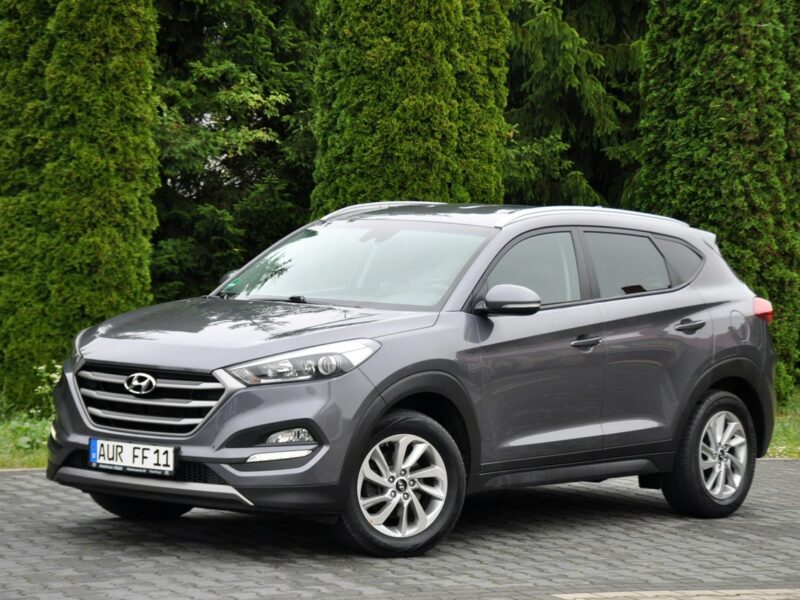 Hyundai Tucson 2.0CRDi(136KM)*4WD*Led*Navi*Kamera*Grzana Kierowni*Welur*Reling*Alu17" III (2015-2020)