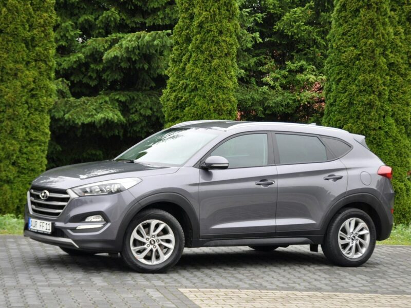 Hyundai Tucson 2.0CRDi(136KM)*4WD*Led*Navi*Kamera*Grzana Kierowni*Welur*Reling*Alu17" III (2015-2020)