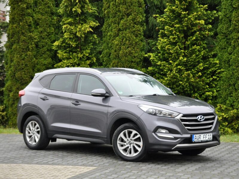 Hyundai Tucson 2.0CRDi(136KM)*4WD*Led*Navi*Kamera*Grzana Kierowni*Welur*Reling*Alu17" III (2015-2020)