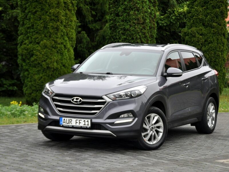 Hyundai Tucson 2.0CRDi(136KM)*4WD*Led*Navi*Kamera*Grzana Kierowni*Welur*Reling*Alu17" III (2015-2020)