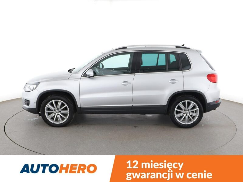 Volkswagen Tiguan 4X4 160KM Navi Klimatyzacja Panorama Podgrzewane fotele Czujniki parko I (2007-2016)