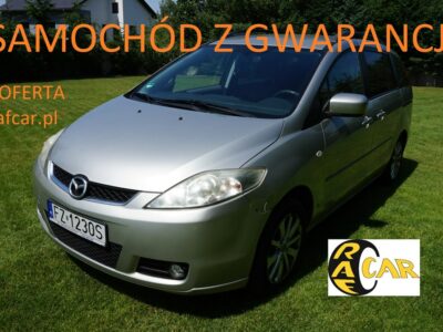 Mazda 5 Zadbana i techniczna. Gwarancja!!! I (2005-2010)