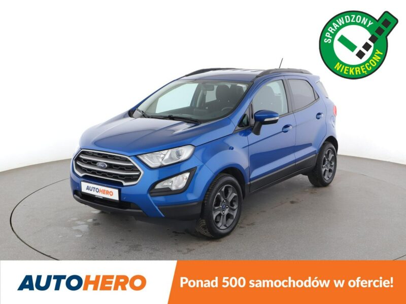Ford EcoSport navi klimatyzacja czujniki parkowania grzane fotele kierownica i szyba II (2013-)