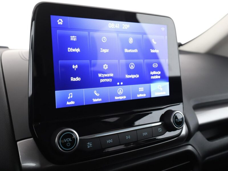 Ford EcoSport navi klimatyzacja czujniki parkowania grzane fotele kierownica i szyba II (2013-)