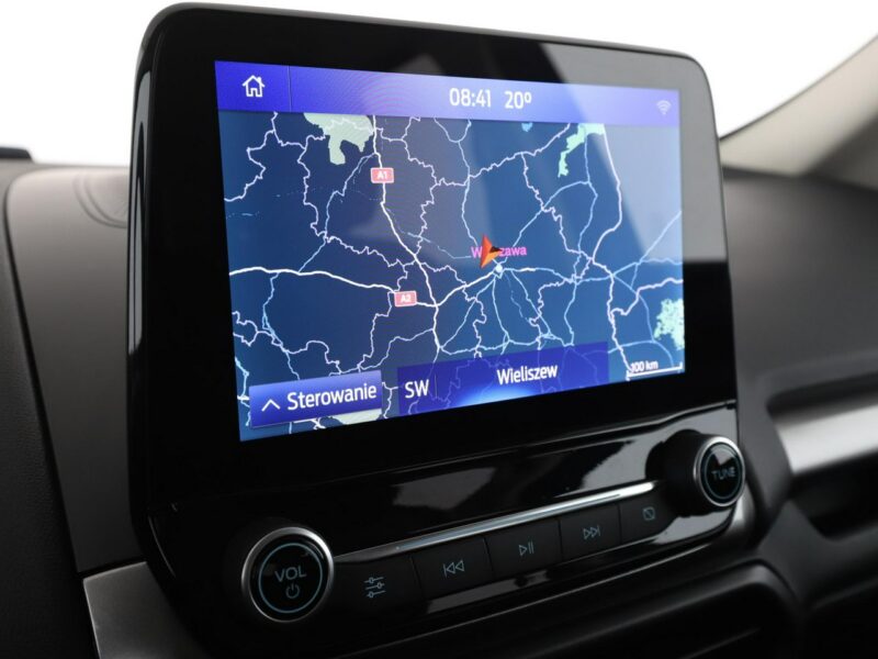 Ford EcoSport navi klimatyzacja czujniki parkowania grzane fotele kierownica i szyba II (2013-)