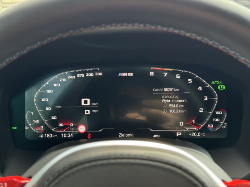 BMW M8 Pierwszy właściciel. Salon Polska. Stan idealny. Bezwypadkowy FV 23%.
