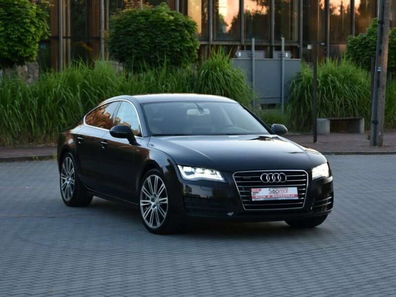 Audi A7 3.0 V6T 300KM XII.2010r. SALON BOSE BiX LED NAVi Radar nightVision 4G8 (2010-2017)
