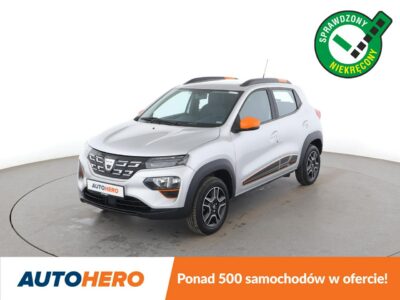 Dacia spring skóra navi LED kamera i czujniki parkowania