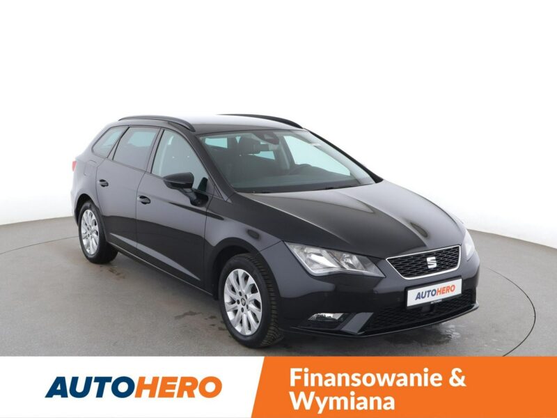 Seat Leon navi klima auto grzane fotele kamera i czujniki parkowania III (2012-)