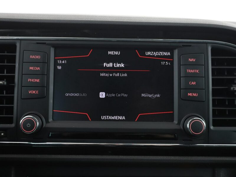 Seat Leon navi klima auto grzane fotele kamera i czujniki parkowania III (2012-)