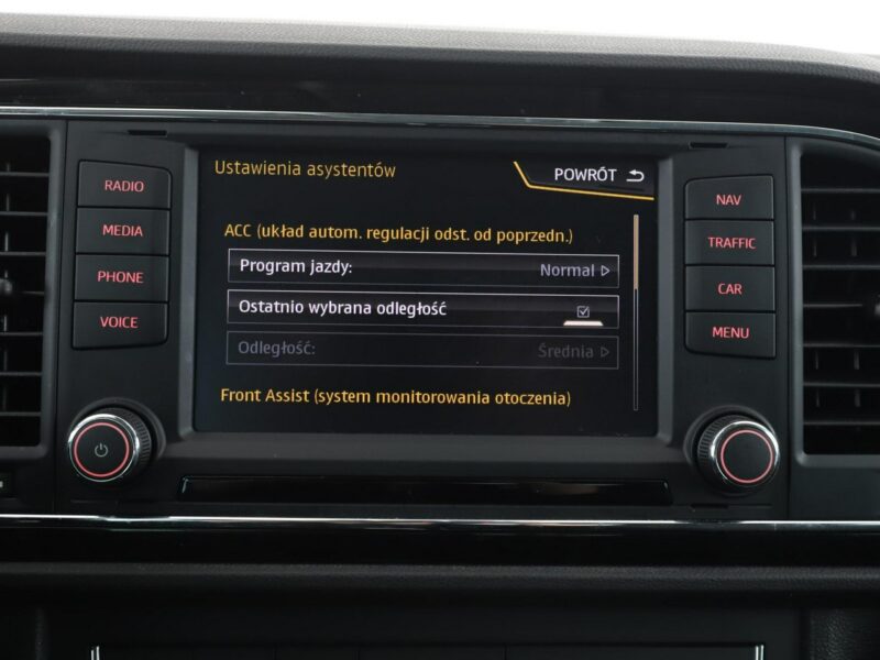 Seat Leon navi klima auto grzane fotele kamera i czujniki parkowania III (2012-)