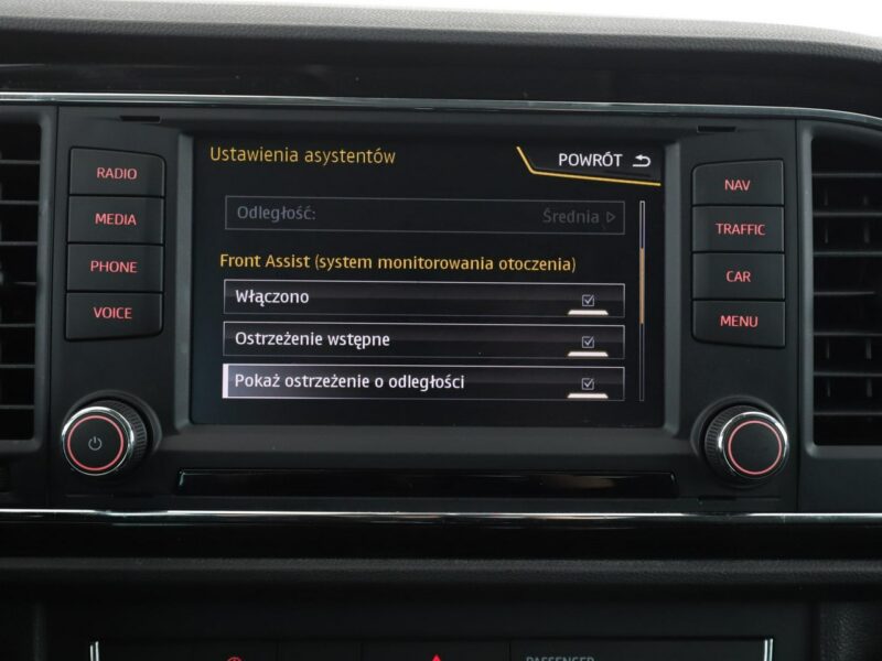 Seat Leon navi klima auto grzane fotele kamera i czujniki parkowania III (2012-)