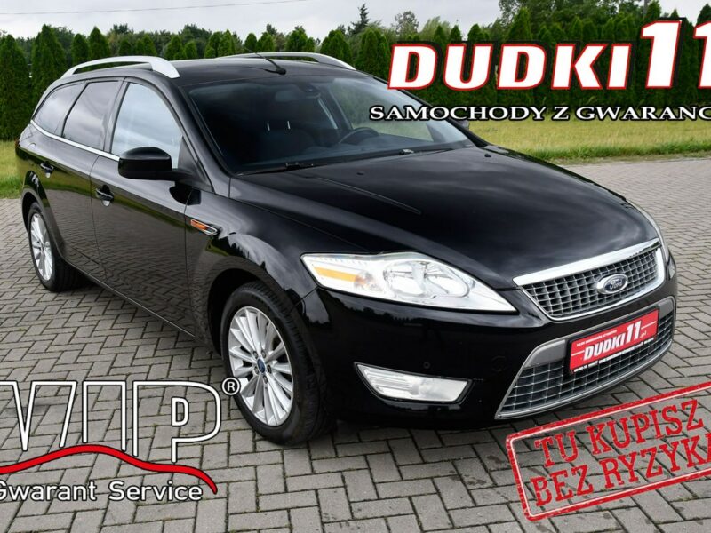Ford Mondeo 2,0Benz. Dudki11 SerwisConvers+.Tempomat.Klimatr 2 str.el.szyby.OKAZJA Mk4 (2007-2014)