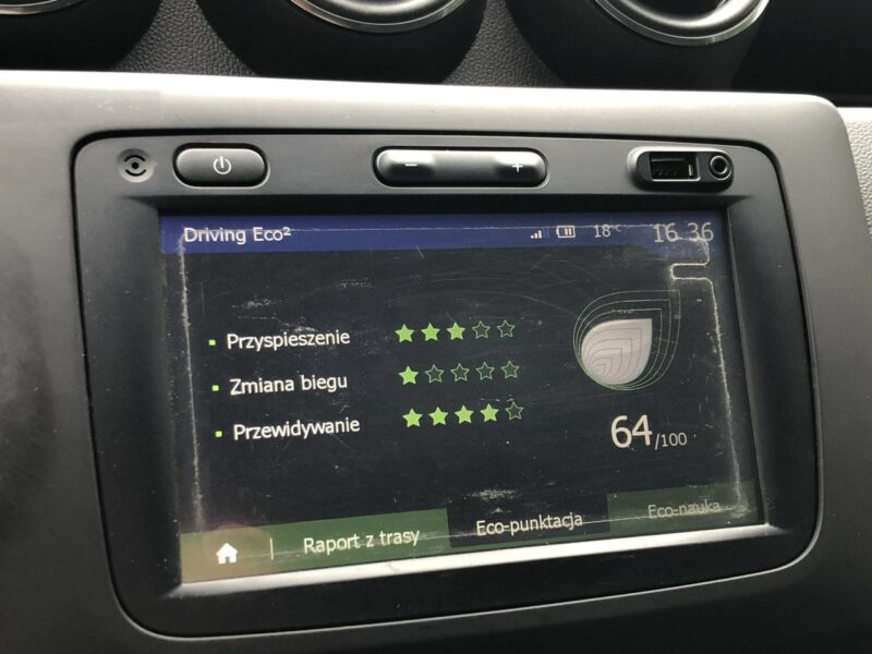 Dacia Duster 2018r 1.5 dCI 110KM Kamera Navi Czujniki Tempomat Niski przebieg Hak II (2017-2024)
