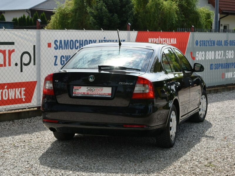 Škoda Octavia 1.6TDi 105KM 2011r. Salon Klimatyzacja Isofix ZADBANA Polecam II (2004-2013)