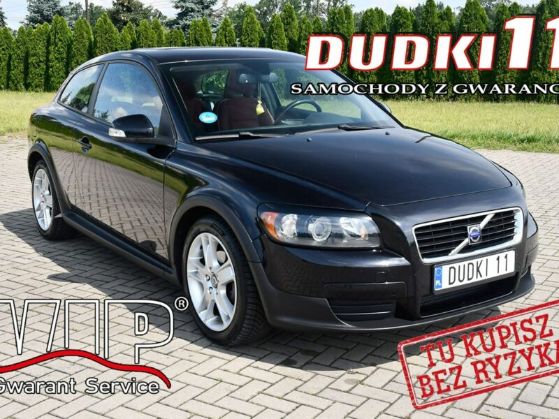 Volvo C30 1,6hdi DUDKI11 Klimatr 2 str.Tempomat.Alu.kredyt.OKAZJA I (2006-)
