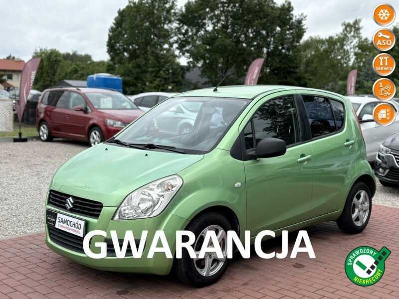 Suzuki Splash Gwarancja, Klima, Podgrzewane lusterka,