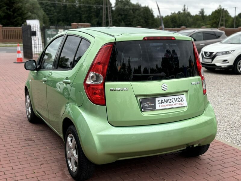 Suzuki Splash Gwarancja, Klima, Podgrzewane lusterka,