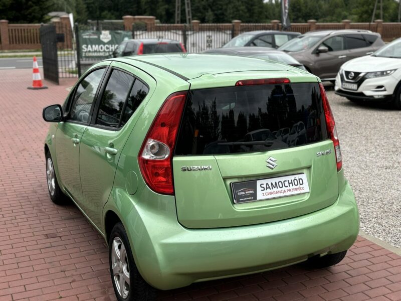 Suzuki Splash Gwarancja, Klima, Podgrzewane lusterka,
