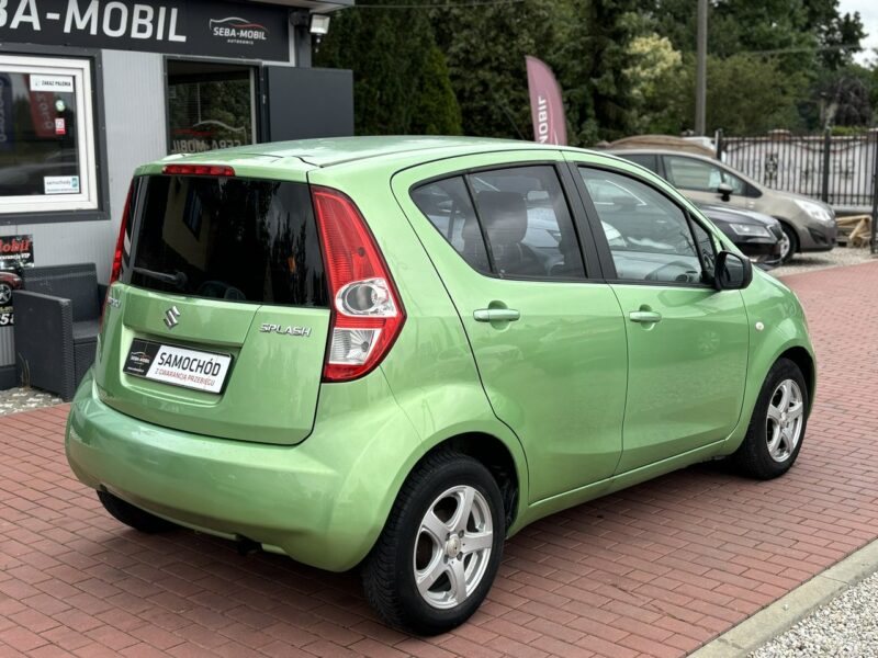 Suzuki Splash Gwarancja, Klima, Podgrzewane lusterka,