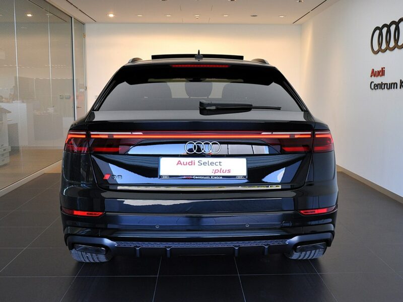 Audi Q8 55TFSIe Quattro Sline B&O Virtual MatrixLed Kamery360 TempomatAC Alu21