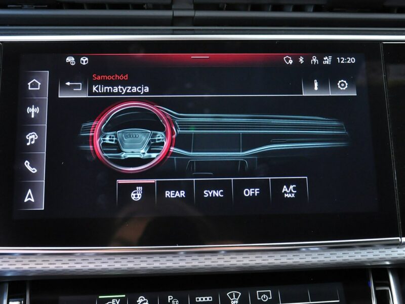 Audi Q8 55TFSIe Quattro Sline B&O Virtual MatrixLed Kamery360 TempomatAC Alu21
