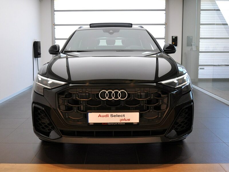 Audi Q8 55TFSIe Quattro Sline B&O Virtual MatrixLed Kamery360 TempomatAC Alu21