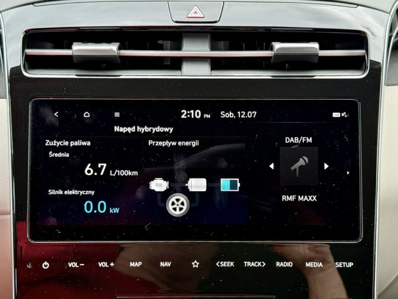 Hyundai Tucson 230KM,Hybryda,Bogata wersja,Gwarancja IV (2020-)