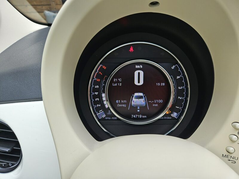 Fiat 500 Klimatyzacja / Komputer / Szklany dach I (2007-)