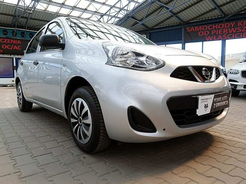 Nissan Micra 1,2 BENZYNA KUPIONY W POLSKIM SALONIE GWARANCJA Bezwypadkowy KLIMA ESP K13 (2010-2016)