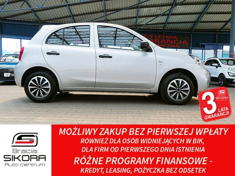 Nissan Micra 1,2 BENZYNA KUPIONY W POLSKIM SALONIE GWARANCJA Bezwypadkowy KLIMA ESP K13 (2010-2016)