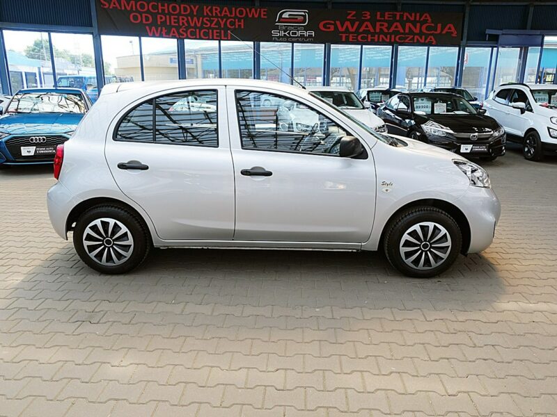 Nissan Micra 1,2 BENZYNA KUPIONY W POLSKIM SALONIE GWARANCJA Bezwypadkowy KLIMA ESP K13 (2010-2016)