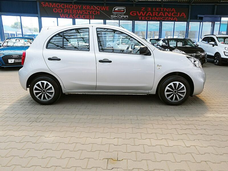 Nissan Micra 1,2 BENZYNA KUPIONY W POLSKIM SALONIE GWARANCJA Bezwypadkowy KLIMA ESP K13 (2010-2016)