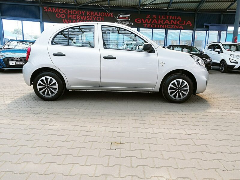 Nissan Micra 1,2 BENZYNA KUPIONY W POLSKIM SALONIE GWARANCJA Bezwypadkowy KLIMA ESP K13 (2010-2016)