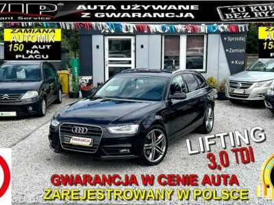 Audi A4 LIFT 3,0 TDI * Duża Navi * Ledy* Skóra S-LINE Gwarancja * Automi-x pl B8 (2007-2015)