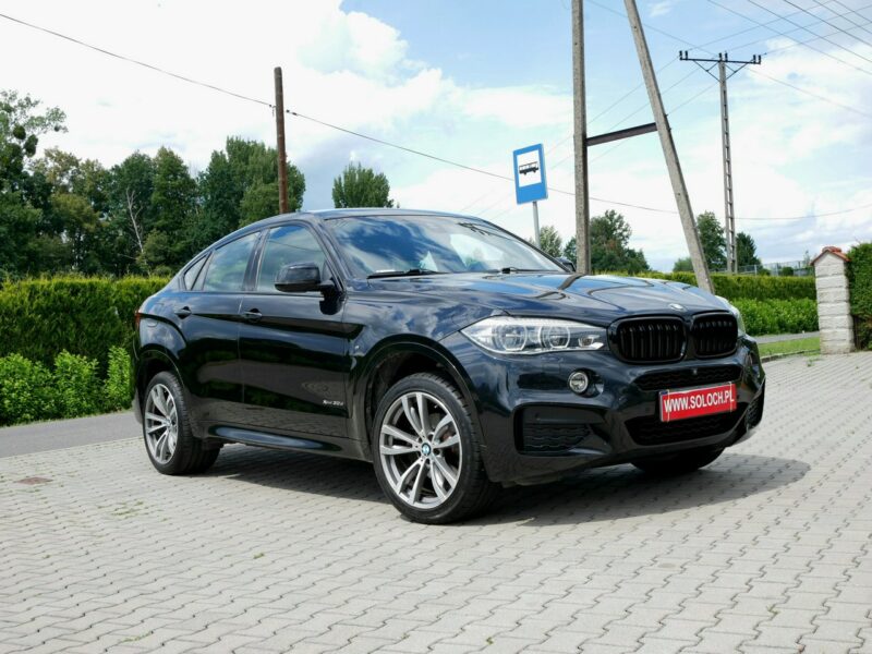 BMW X6 xDrive30d 258KM M Sport Pack - X-Drive 4x4 -Automat 8b. -Skóra -Zobacz F16 (2014-)