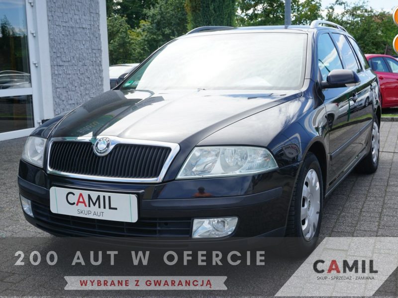 Škoda Octavia 1.6 Benzyna 102KM z klimatyzacją, zarejestrowana, ubezpieczona, II (2004-2013)