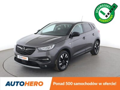 Opel Grandland X 1.2Turbo Design Line Klimatyzacja Tempomat Kamera PDC LED Nowy Rozrząd