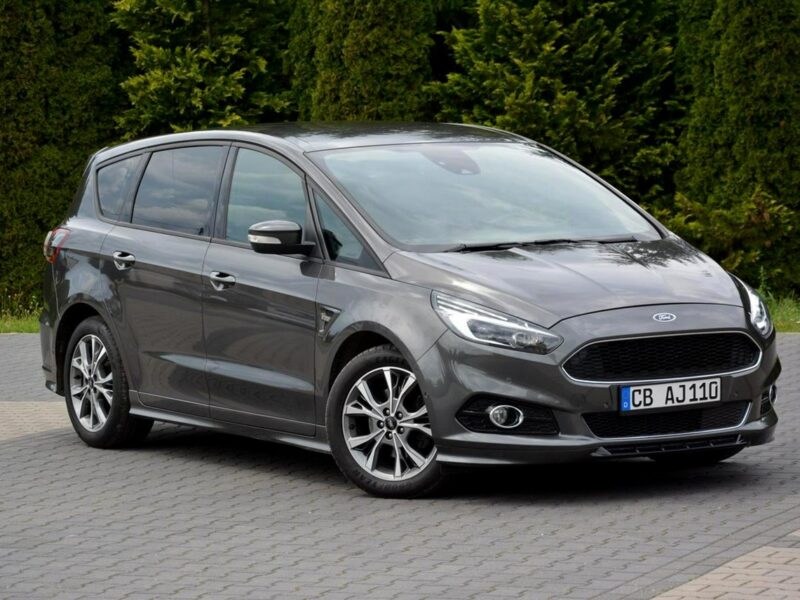 Ford S-Max FV23% ST Skóry Alcantara Navi Full Led Park. Assist Webasto Alu18" II (2015-)